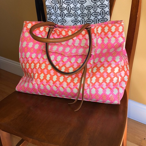 Rebecca minkoff MAB large tote - pink/orange/beige - Picture 2 of 7